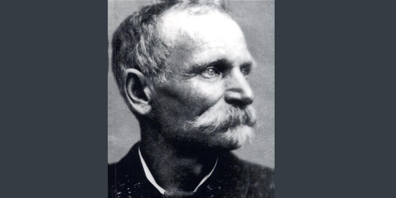 Charles Bowles, aka "Black Bart", American stagecoach robber. Image Courtesy Wikipedia (Public Domain)