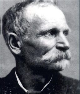 Charles Bowles, aka "Black Bart", American stagecoach robber. Image Courtesy Wikipedia (Public Domain)